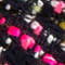 SCHWARZ/ PINK/ ROT