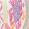 CREME/ ROSA/ GRÜN