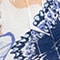WEISS/ DUNKELBLAU/ LILA