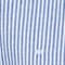 HELLBLAU/ WEISS GESTREIFT