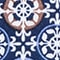 BLAU/ WEISS/ BRAUN