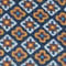 DUNKELBLAU/ COGNAC/ HELLBLAU