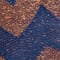 BLAU/ BRAUN/ GOLD