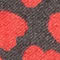 GRAU/ ROT/ ROSA