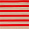 BEIGE/ ROT GESTREIFT