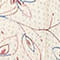 CREME/ ROT/ BLAU