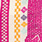 ECRU/ PINK/ ORANGE