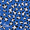 BLAU/ SCHWARZ/ WEISS