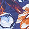 BLAU/ COGNAC/ WEISS
