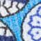 BLAU/ ECRU/ HELLBLAU
