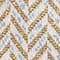 WEISS/ GOLD/ HELLBLAU