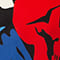 SCHWARZ/ ROT/ BLAU