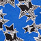 BLAU/ SCHWARZ/ WEISS