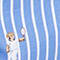 HELLBLAU/ WEISS