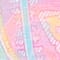 ROSA/ MINT/ GELB