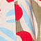 BEIGE/ DUNKELROT/ HELLBLAU