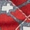ROT/ WEISS/ BLAUGRAU
