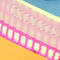 HELLBLAU/ PINK/ GELB