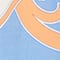 WEISS/ HELLORANGE/ HELLBLAU