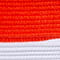 DUNKELROT/ ORANGE/ WEISS