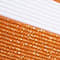 WEISS/ DUNKELORANGE/ GOLD