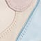 CREME/ HELLLILA/ HELLBLAU