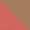 3560D4 - JASNOCZERWONY/ BRĄZOWY GRADIENT