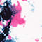 FUCHSIA/ DUNKELBLAU/ WEISS