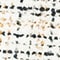 WEISS/ DUNKELBLAU/ BEIGE
