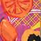FUCHSIA/ ORANGE/ SCHWARZ