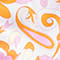WEISS/ LILA/ ORANGE