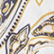 WEISS/ DUNKELGRAU/ GOLD