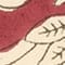 DARK RED/ ECRU