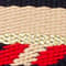 DUNKELBLAU/ ECRU/ ROT