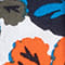 WEISS/ BLAU/ ORANGE