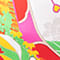 ORANGE/ PINK/ ECRU