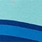 BLAU/ ORANGE/ TÜRKIS