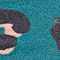PETROL/ SCHWARZ/ ROSÉ