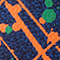 BLAU/ GRÜN/ ORANGE