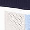 WEISS/ DUNKELBLAU/ HELLBLAU