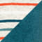 ECRU/ PETROL/ ORANGE