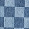 P35 multi/light blue checkerboard