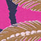 FUCHSIA/ DUNKELBLAU/ CAMEL