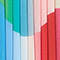 BLAU/ PINK/ GRÜN