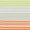 WEISS/ ORANGE/ TÜRKIS