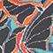 DARK GRAY/ ORANGE/ RED