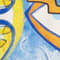BLAU/ ORANGE/ GELB