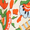 GRÜN/ ORANGE/ ECRU