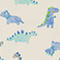 ECRU/ MINT/ BLAU
