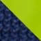 DARK BLUE/ NEON GREEN